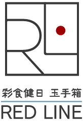 彩食健日 玉手箱 RED LINE ロゴ